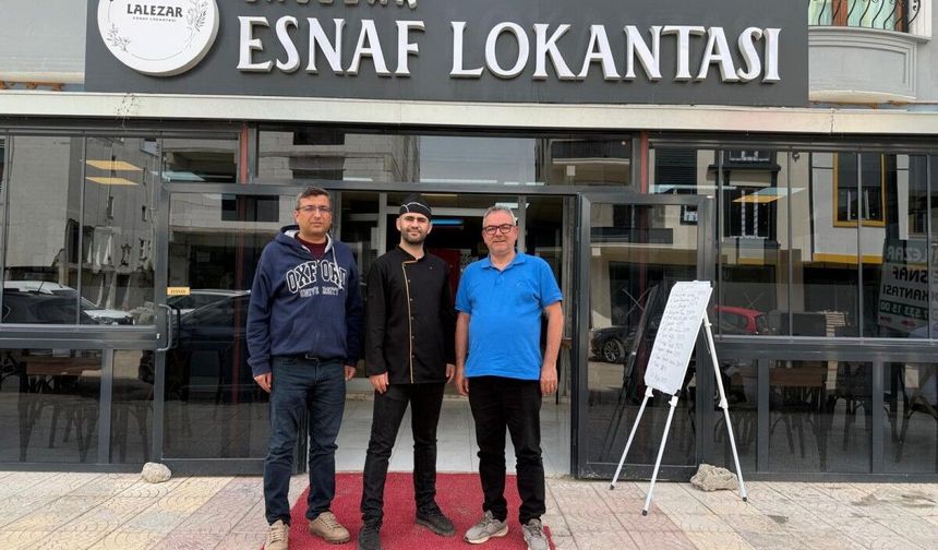 Lalezar Esnaf Lokantası'ndan basın kartı sahiplerine özel indirim