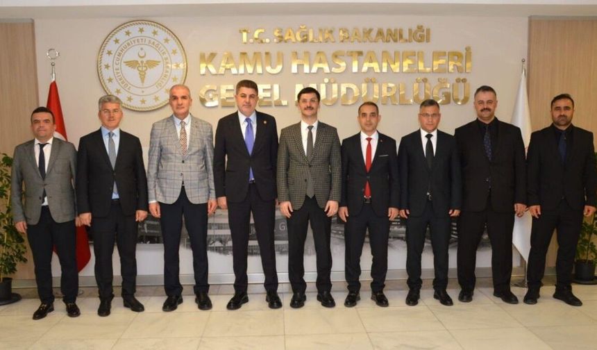 Milletvekili Şan'dan Adıyaman'ın sağlık yatırımları için Bakanlık mesaisi