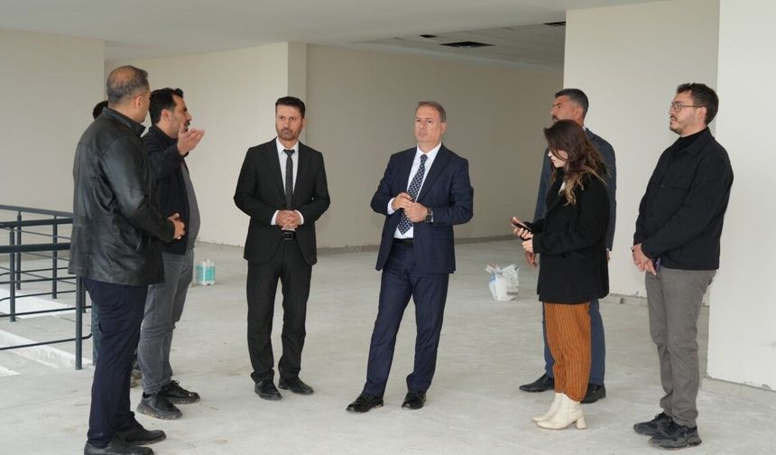 Samsat’ta Öğretmenevi Projesinde Çalışmalar Sürüyor