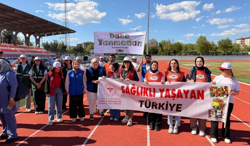 TEMA Vakfı'ndan Adıyaman'da orman yangınlarına dikkat çeken etkinlik