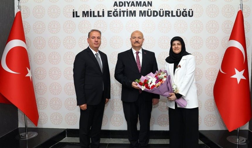 Vali Abdullah Küçük'ten İl Milli Eğitim Müdürlüğüne ziyaret