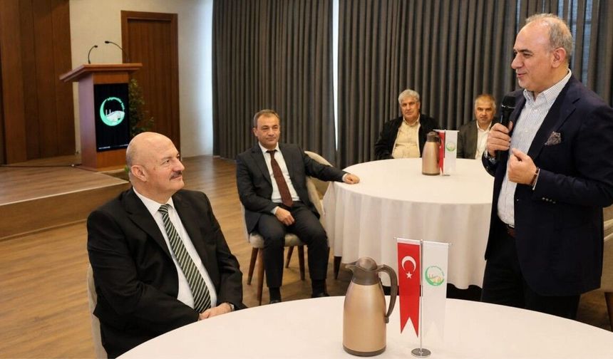 Vali Abdullah Küçük’ten İlk Mesaj Adıyamanlılar Vakfı’nda