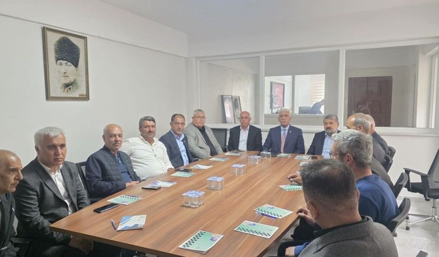 Ziraat Odaları İl Koordinasyon Kurulu Besni'de toplandı