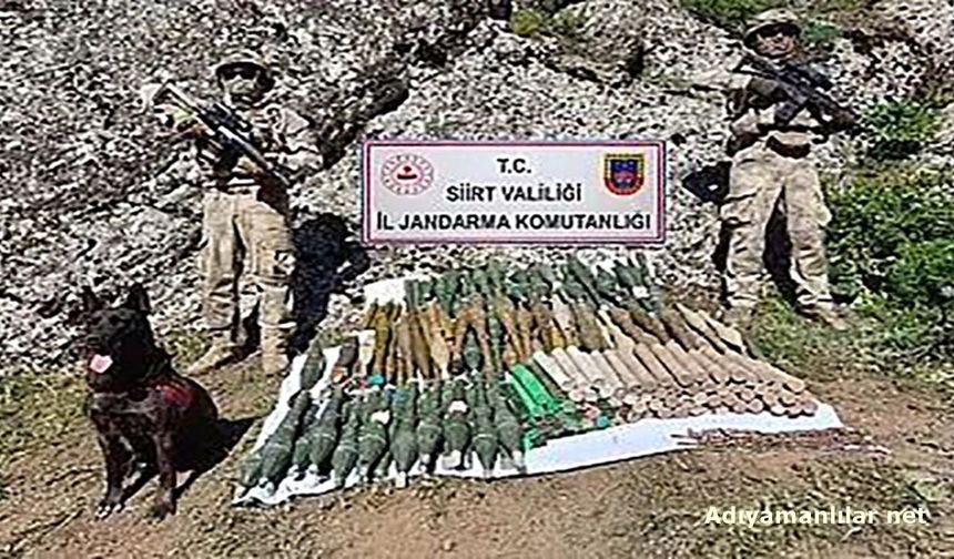 8 İlde Yapılan Operasyonda Çok Sayıda Mühimmat Ele Geçirildi