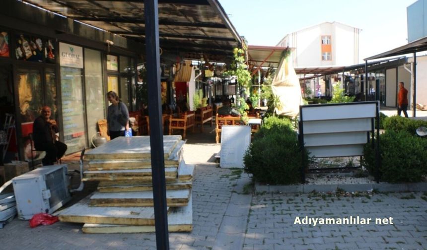 Adıyaman Balıkesir Çarşısı'nın kaldırılmasına esnaftan tepki