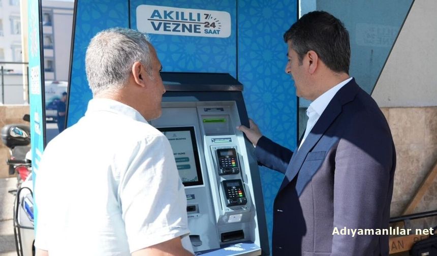 Adıyaman'da Akıllı Vezne Dönemi Başlıyor
