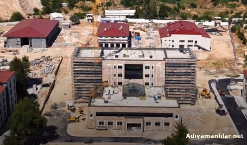Adıyaman İl Jandarma Binasında Çalışmalar Yüzde 78'e Ulaştı