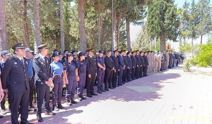 Adıyaman'da Jandarma Teşkilatından Şehitlik Ziyareti
