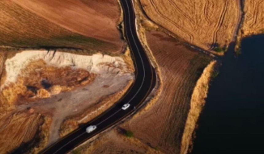 Adıyaman'da Kızılcapınar Grup Yolunda Asfalt Çalışması Tamamlandı