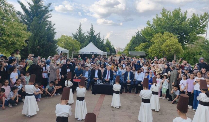 Adıyaman'da Kur’an Kursu Öğrencilerinden Yıl Sonu Etkinliği