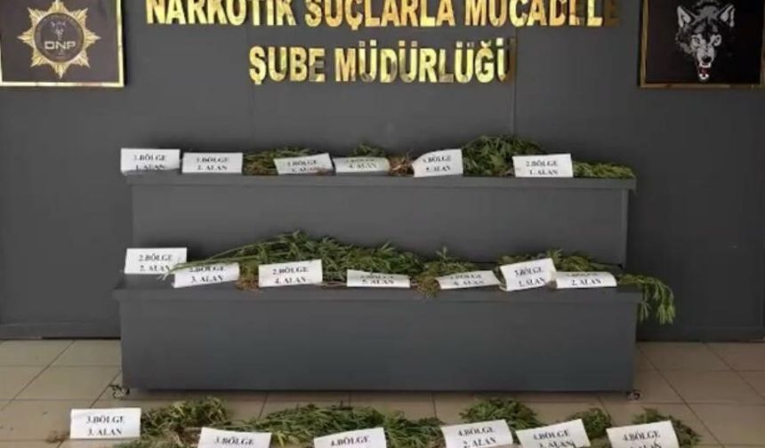 Diyarbakır'da Hava Destekli Uyuşturucu Operasyonu