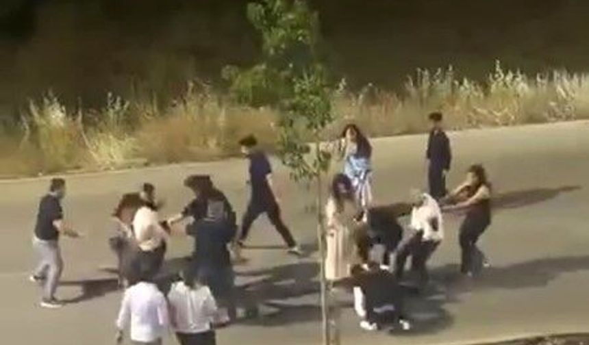 Adıyaman'da Düğün Konvoyunda Kavga