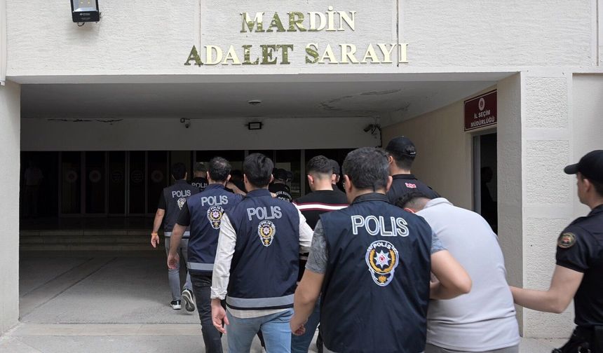 Mardin'de dolandırıcılık operasyonunda 15 tutuklama