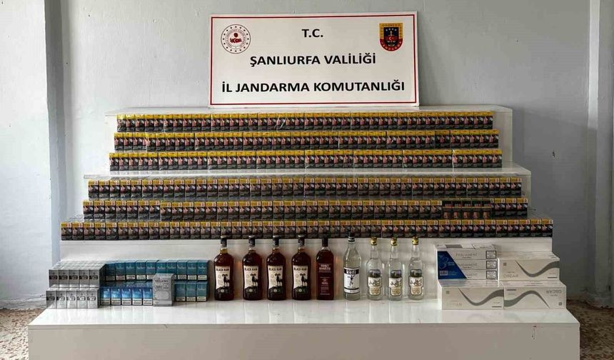 Şanlıurfa'da 2 Bin 558 Paket Kaçak Sigara Ele Geçirildi