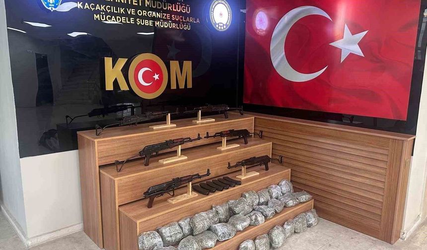 Şanlıurfa'da silah ve uyuşturucu operasyonu: 2 tutuklama