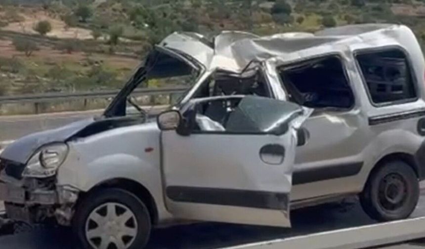 Besni'deki trafik kazasında 1 ölü, bir yaralı var