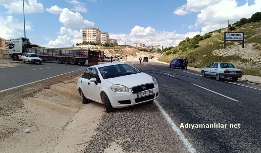 Besni'de trafik kazası: 3 kişi yaralandı