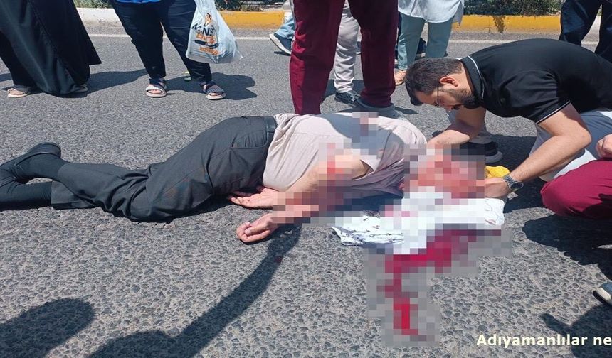 Diyarbakır Dicle Üniversitesi Yerleşkesinde Yayaya Otomobil Çarptı