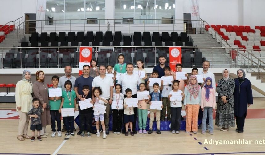 Kahta'da Akıl Ve Zekâ Oyunları Şenliği Düzenlendi