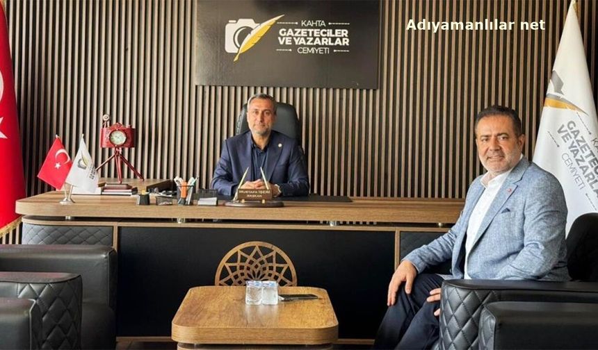 Kâhta'da iş dünyası ve basın temsilcileri bir araya geldi