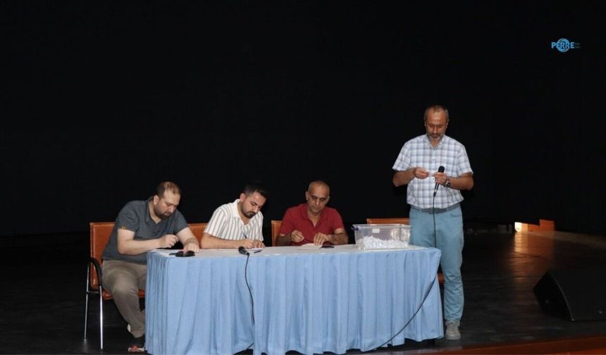 Kâhta'da 'İşgücü Uyum Programı' kapsamında noter kurası çekildi
