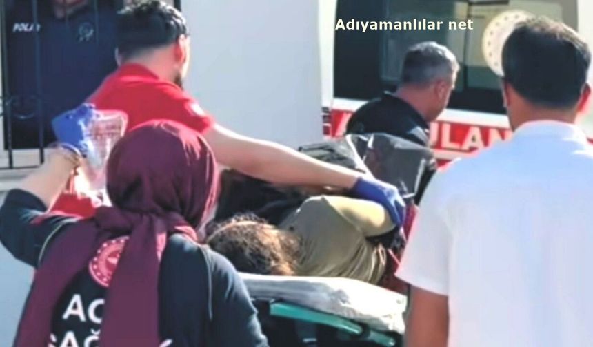 Ot biçme makinesine kolunu kaptıran kadın yaralandı
