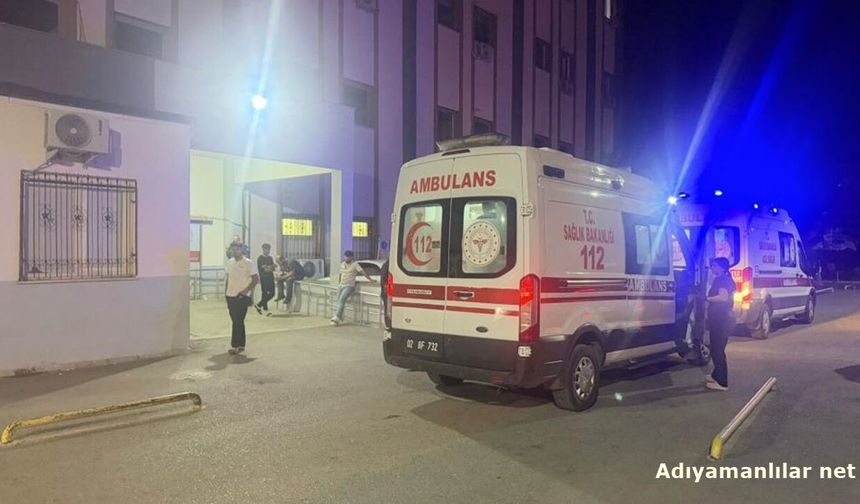 Kahta'da Parkta Çıkan Kavgada 2 Kişi Yaralandı