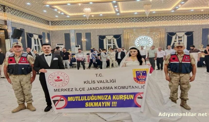Kilis'te Düğünler İçin Havaya Ateş Uyarısı