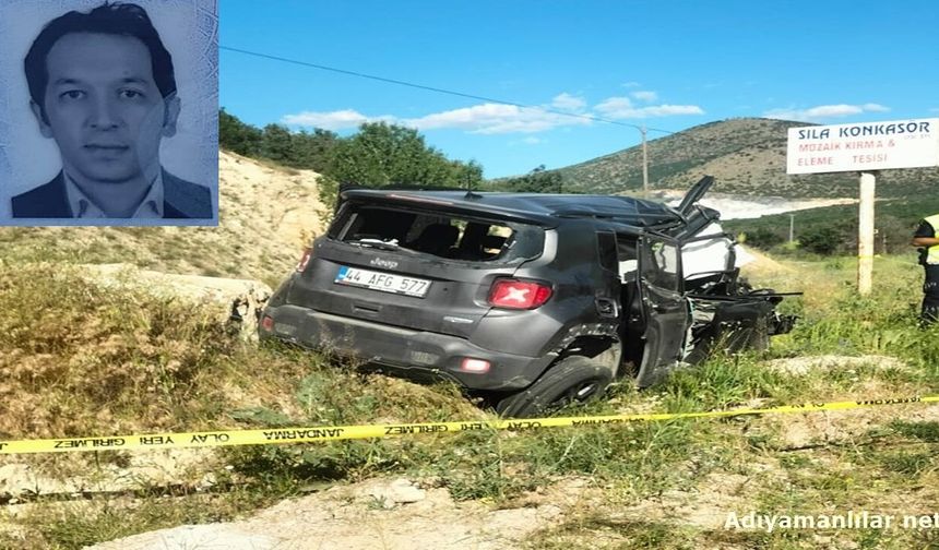 Malatya-Adıyaman Yolundaki Kazada Öğretmen Hayatını Kaybetti