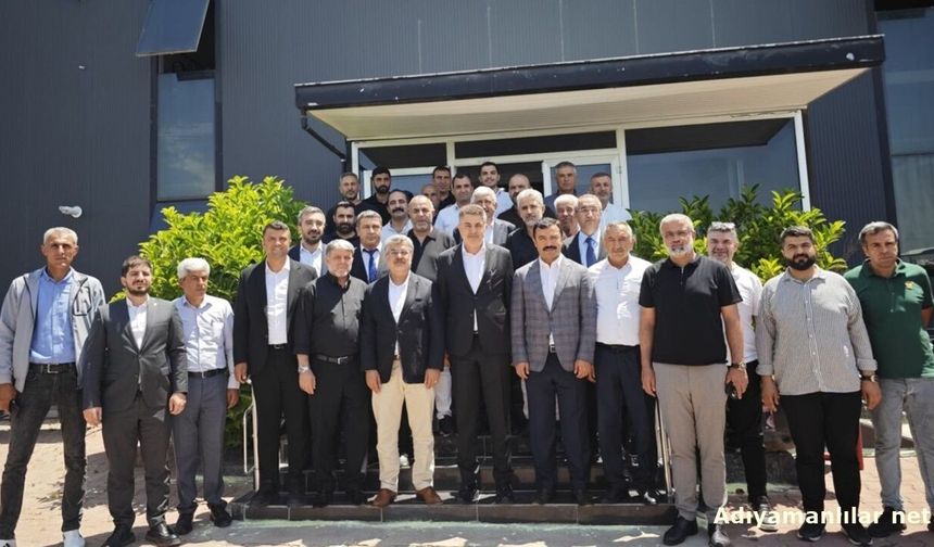 Milletvekili İshak Şan Kahta’da Vatandaşlarla Buluştu