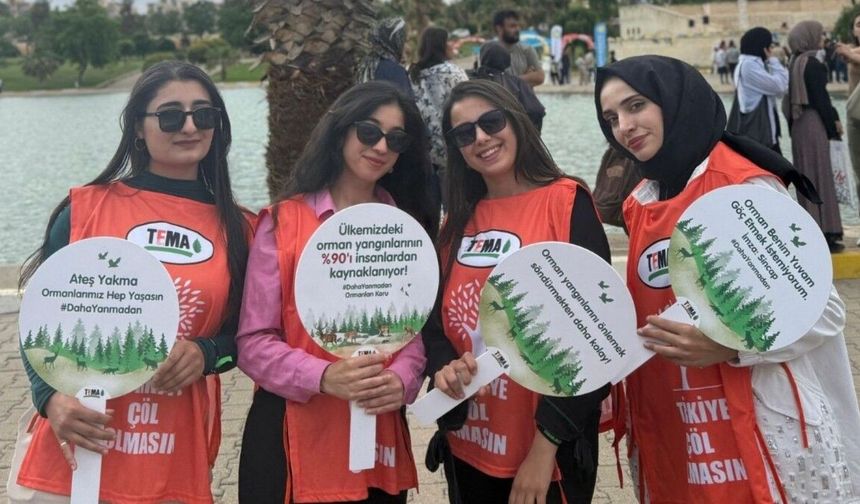 TEMA Vakfı Şanlıurfa İl Temsilciliği: 'İklim krizine karşı kaybedecek zamanımız yok'