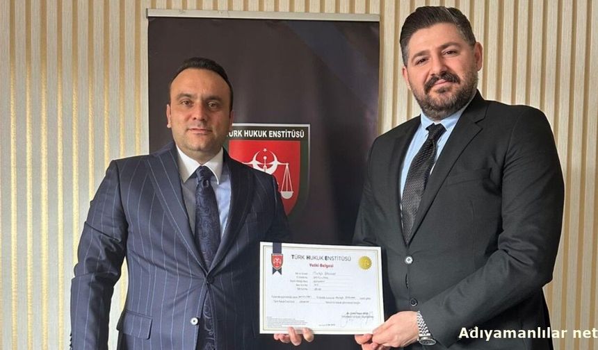 Türk Hukuk Enstitüsü Adıyaman Şubesi Faaliyete Başladı
