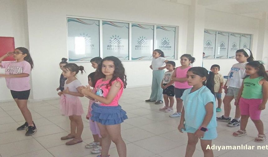 Adıyaman'da Çocukların Yeni Gözdesi Zumba Oldu