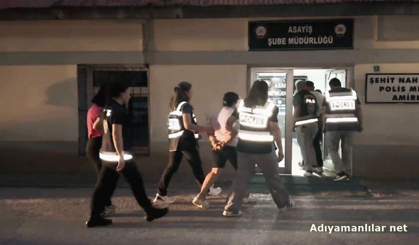 Adıyaman Dahil 5 İlde Fuhuş Operasyonu 6 Tutuklama