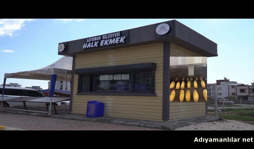 Adıyaman Halk Ekmek'te Yarım Ekmek Dönemi