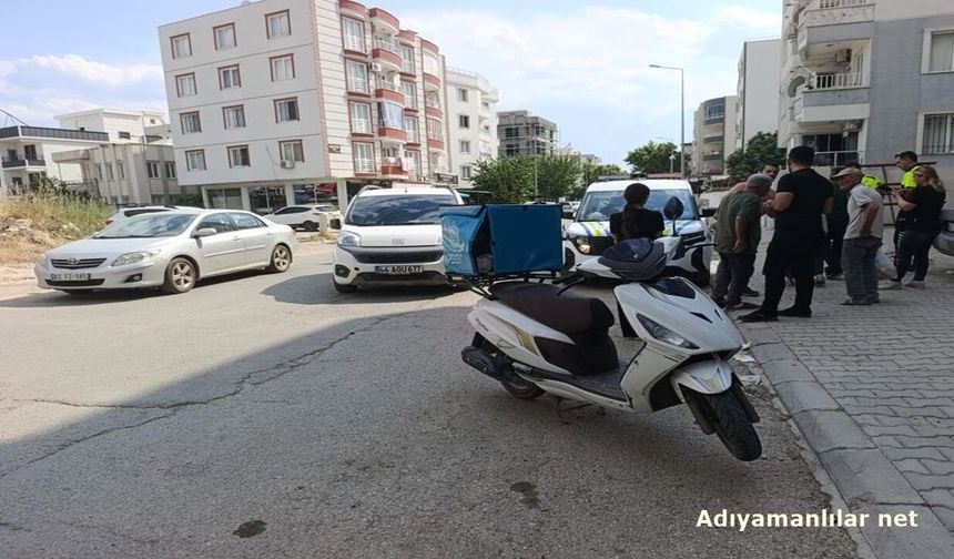 Adıyaman'da Motosiklet Kazası 1 Kişi Yaralandı