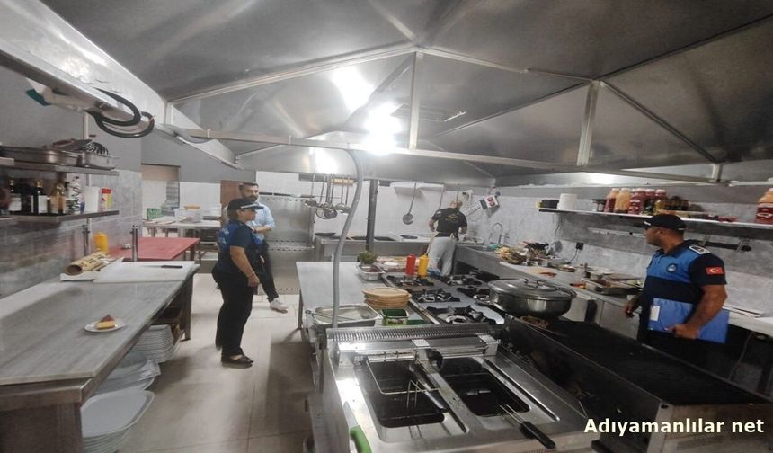 Adıyaman'da Zabıta 5 Ayda 3 Bin 460 Denetim Yaptı