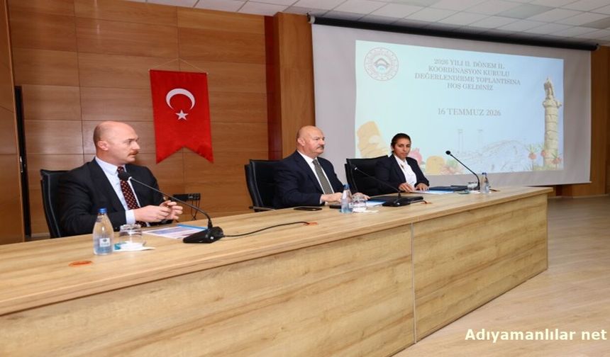 Adıyaman'da 193 Kamu Yatırım Projesi Masaya Yatırıldı