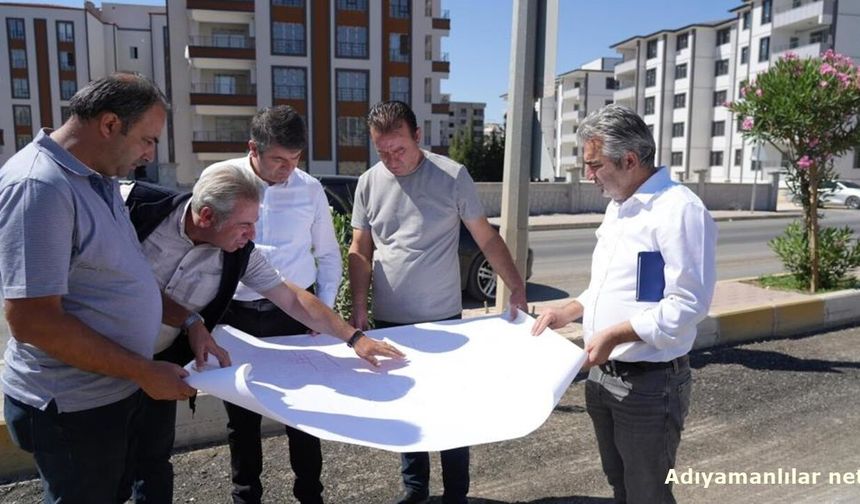 Adıyaman'da 3. Çevre Yolunda Asfalt Seferberliği