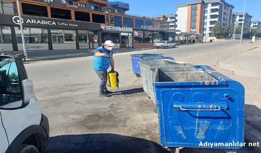 Adıyaman'da Haşereye Karşı 33 Mahallede İlaçlama