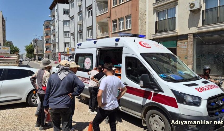Adıyaman'da Vinç Operatörü İş Kazasında Yaralandı