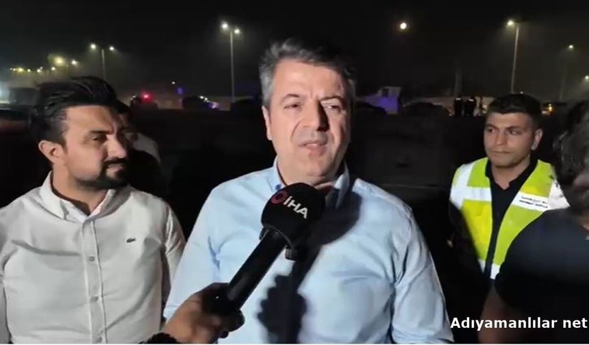 Adıyaman'daki Yangında Son Durumu Tutdere Açıkladı