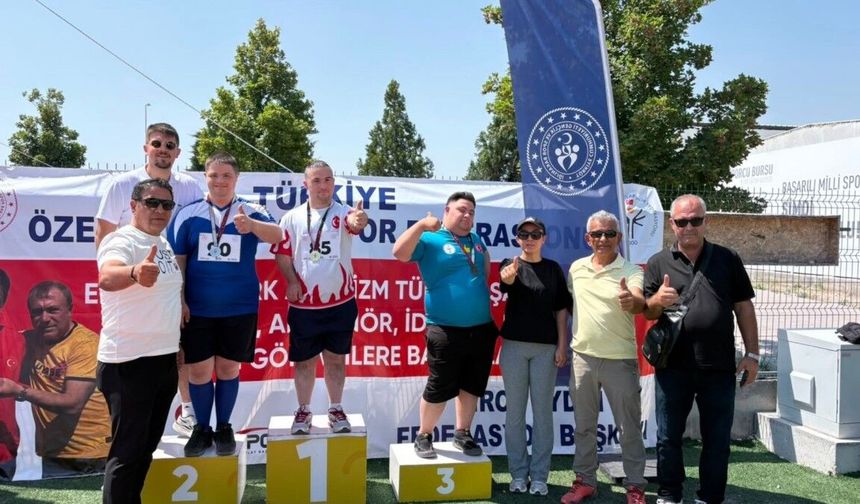 Adıyamanlı Özel Sporculardan 3 Türkiye Şampiyonluğu