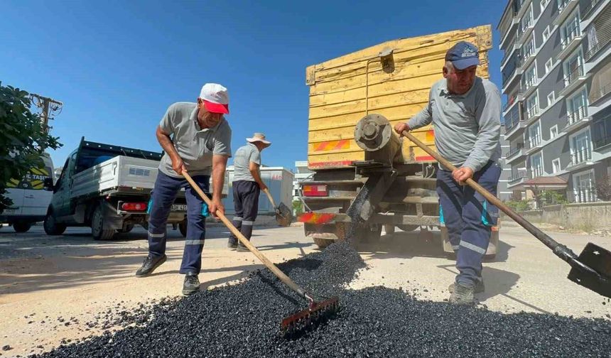 Adıyaman'da üstyapı çalışmaları sürüyor