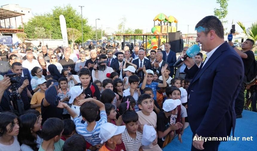 Bahçecik'teki Atıl Alan Ahmet Kaya Parkı Oldu
