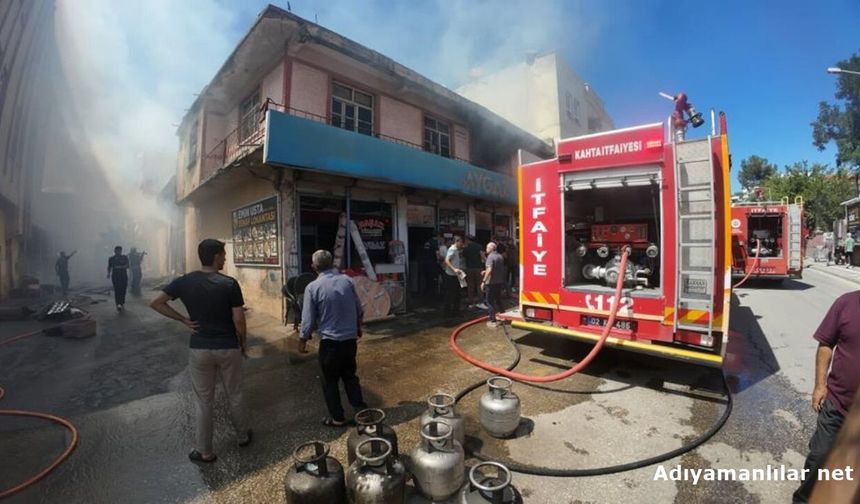 Başkan Hallaç Yangın Sonrası Açıklama Yaptı