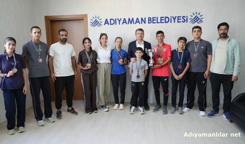 Başkan Tutdere Başarılı Sporcuları Ağırladı