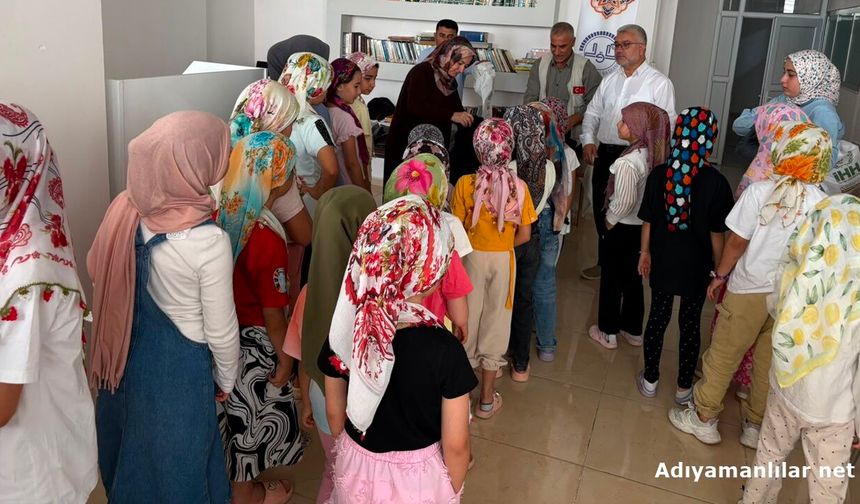 Besni İHH'den Yaz Kur'an Kursu Öğrencilerine Hediye