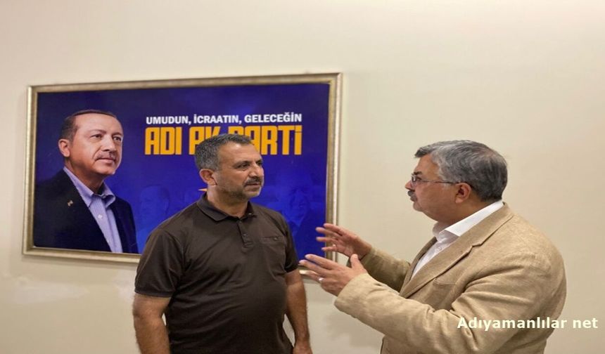 Ekrem Çadır Adıyamanlıların Talep Ve Önerilerini Dinledi