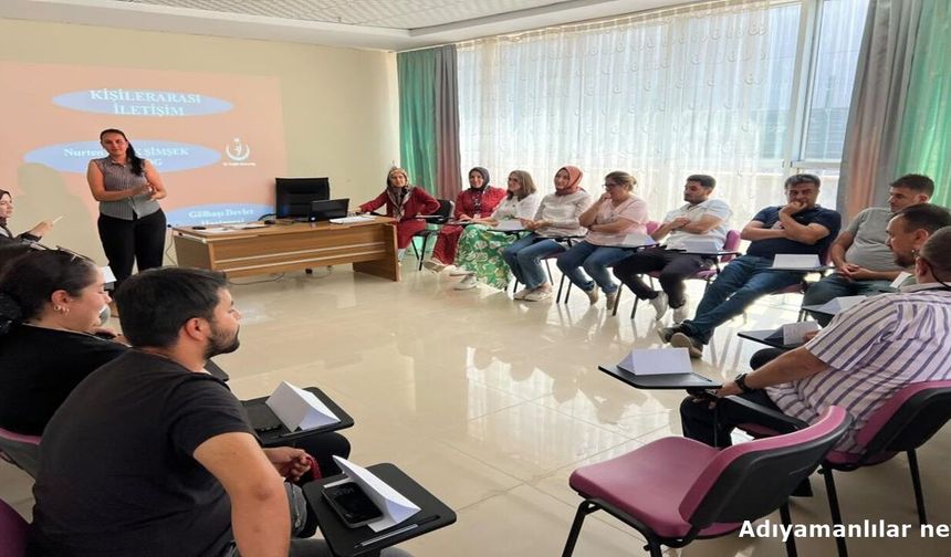 Gölbaşı Hastanesinde Personellere İletişim Eğitimi